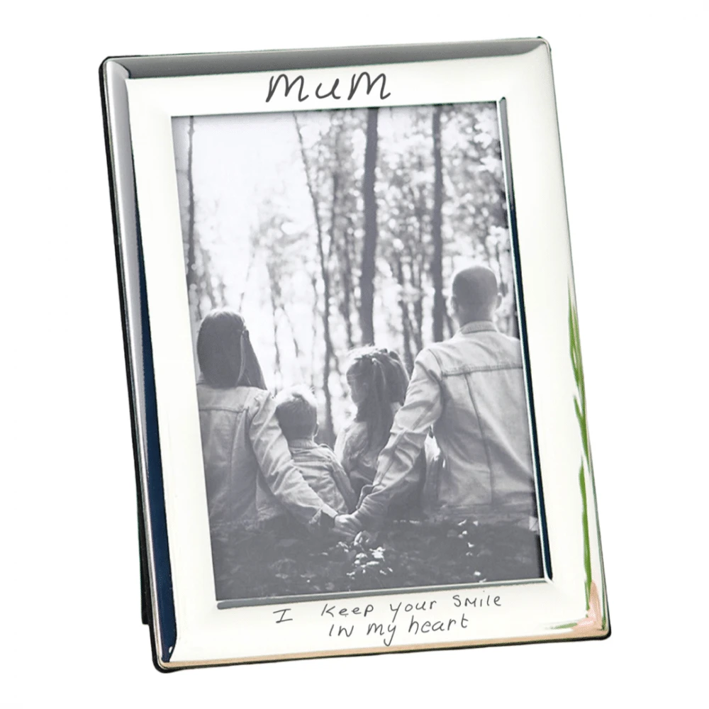 Silver Handwriting Photo Frame 4 Silver Handwriting Photo Frame - Image 2