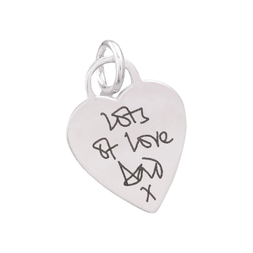 Wedding Bouquet Handwriting Charm 5 Wedding Bouquet Handwriting Charm - Image 3