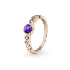 True Memorial Ashes Ring -Inscripture DSC 0997 Purple Rose Gold Ashes Ring Ashes Jewellery 3 1000x1000 1