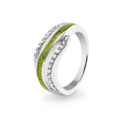 Oceans Memorial Ashes Ring -Inscripture DSC 1000 Green Silver Ashes Ring Ashes Jewellery 2 1000x1000 1