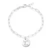 Disc Oval Clasp Handwriting Bracelet -Inscripture Disc Oval Clasp Handwriting Bracelet 1000x1000 1