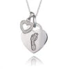 Duo Heart Handprint Or Footprint Necklace 1 Duo Heart Handprint Or Footprint Necklace -Inscripture Duo Heart Necklace 76 1000x1000 1