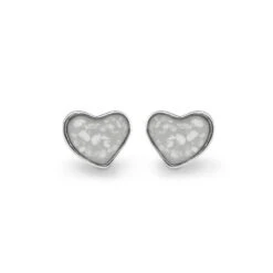 Memorial Ashes Earrings -Inscripture EV E 201 White Ashes Earrings Ashes Jewellery 1000x1000 1