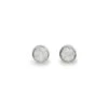 Classic Round Memorial Ashes Earrings -Inscripture EV E 202 White Ashes Earrings Ashes Jewellery 1000x1000 1