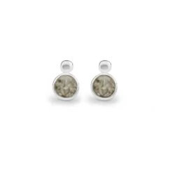 Delicate Drop Memorial Ashes Earrings -Inscripture EV E 204 Transparent Ashes Earrings Ashes Jewellery 1000x1000 1