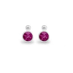 Delicate Drop Memorial Ashes Earrings -Inscripture EV E 204 Violet Ashes Earrings Ashes Jewellery 1000x1000 1