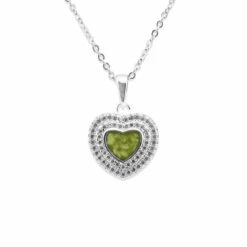 Cherish Memorial Ashes Pendant -Inscripture EV P 101 Green Ashes Necklace Ashes Jewellery 1000x1000 1