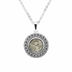 Petals Memorial Ashes Pendant -Inscripture EV P 102 Trtansparent Ashes Necklace Ashes Jewellery 1000x1000 1