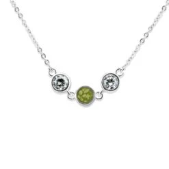 Ladies Three Of Us Memorial Ashes Necklace -Inscripture EV P 104 Green Ashes Necklace Ashes Jewellery 1 1000x1000 1