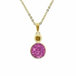 Delicate Drop Memorial Ashes Pendant -Inscripture EV P 106 Pink Gold Ashes Necklace Ashes Jewellery 1000x1000 1
