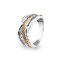 Waves Memorial Ashes Ring -Inscripture EV R 317 Orange Waves Ashes Ring Ashes Jewellery 1000x1000 1