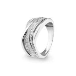 Waves Memorial Ashes Ring -Inscripture EV R 317 White Waves Ashes Ring Ashes Jewellery 1000x1000 1