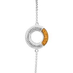 Eternal Memorial Ashes Bracelet -Inscripture EW B 502 Orange Ashes Bracelet Ashes Jewellery 1000x1000 1