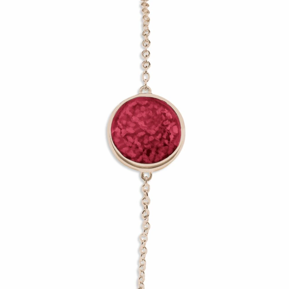 Classic Round Memorial Ashes Bracelet 16 Classic Round Memorial Ashes Bracelet - Image 14