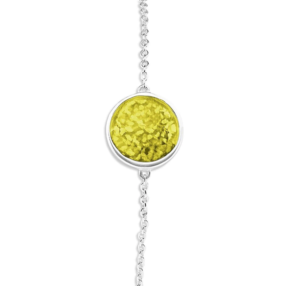 Classic Round Memorial Ashes Bracelet 9 Classic Round Memorial Ashes Bracelet - Image 7