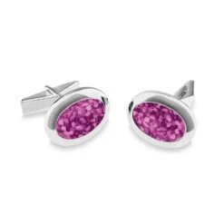 Mens Oval Memorial Ashes Cufflinks -Inscripture EW CL 602 Pink Ashes Cufflinks Ashes Jewellery 1000x1000 1