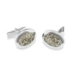 Mens Oval Memorial Ashes Cufflinks -Inscripture EW CL 602 Transparent Ashes Cufflinks Ashes Jewellery 1000x1000 1