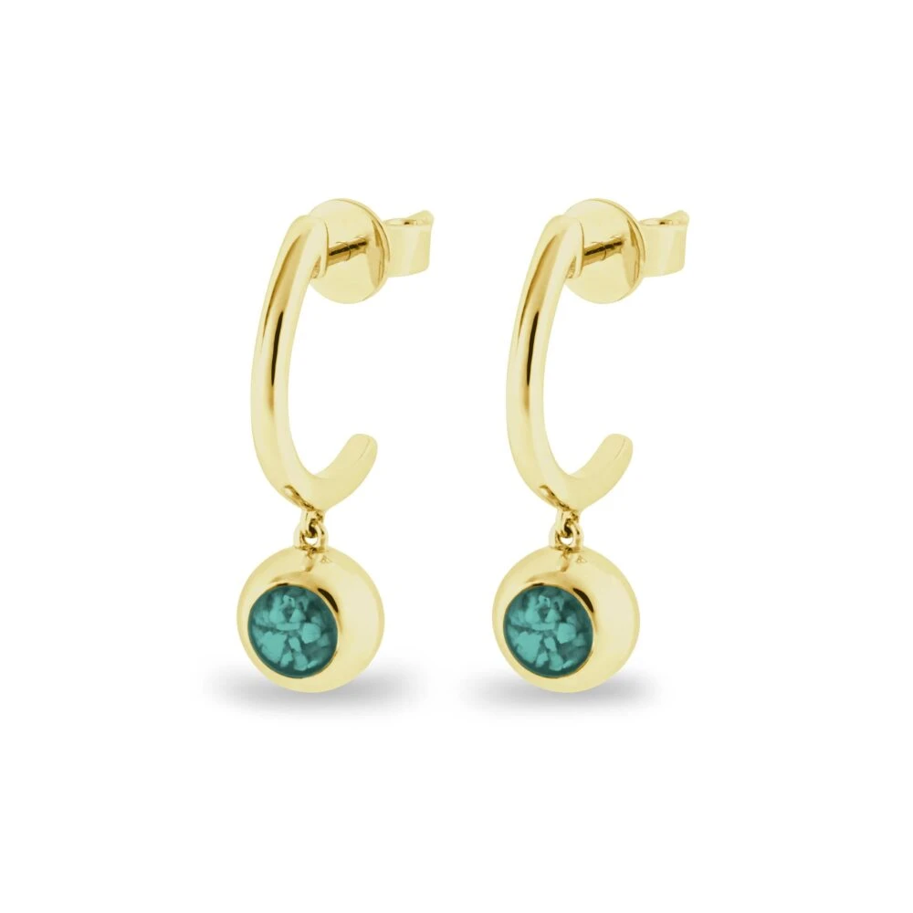 Rondure Crescent Memorial Ashes Earrings 15 Rondure Crescent Memorial Ashes Earrings - Image 13