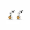 Rondure Drop Memorial Ashes Earrings 2 Rondure Drop Memorial Ashes Earrings -Inscripture EW E 207 2 SSWG ORANGE Ashes Earrings Ashes Jewellery 1000x1000 1