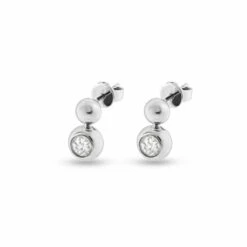 Rondure Drop Memorial Ashes Earrings -Inscripture EW E 207 2 SSWG WHITE Ashes Earrings Ashes Jewellery 1000x1000 1