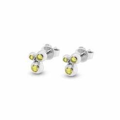 Rondure Array Triple Memorial Ashes Earrings -Inscripture EW E 208 2 SSWG YELLOW Ashes Earrings Ashes Jewellery 1000x1000 1