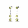 Rondure Triple Spaced Drop Memorial Ashes Earrings -Inscripture EW E 210 2 SSWG YELLOW Ashes Earrings Ashes Jewellery 1000x1000 1