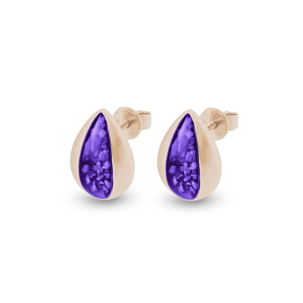 Rondure Teardrop Memorial Ashes Earrings 16 Rondure Teardrop Memorial Ashes Earrings - Image 14