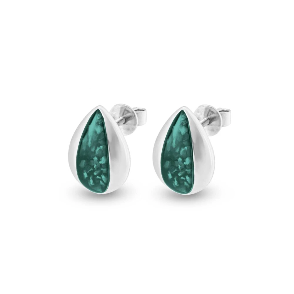 Rondure Teardrop Memorial Ashes Earrings 8 Rondure Teardrop Memorial Ashes Earrings - Image 6
