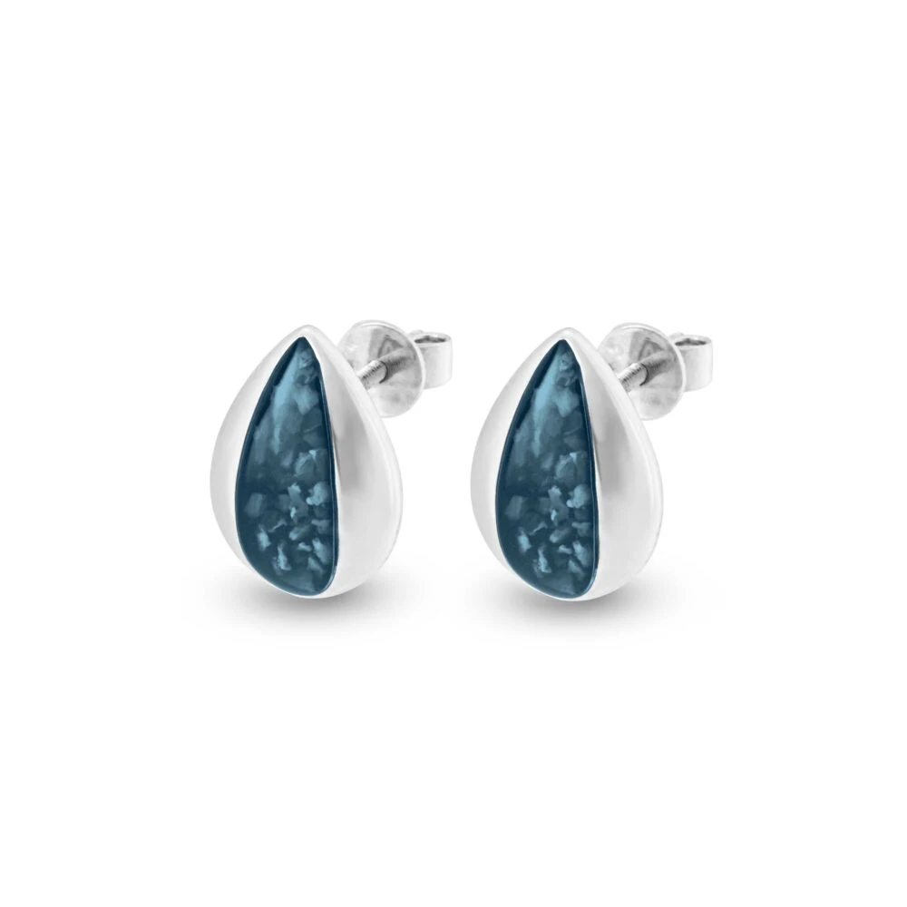 Rondure Teardrop Memorial Ashes Earrings 13 Rondure Teardrop Memorial Ashes Earrings - Image 11