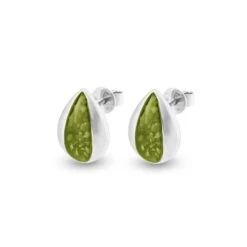 Rondure Teardrop Memorial Ashes Earrings 19 Rondure Teardrop Memorial Ashes Earrings -Inscripture EW E 211 2 SSWG GREEN Ashes Earrings Ashes Jewellery 1000x1000 1