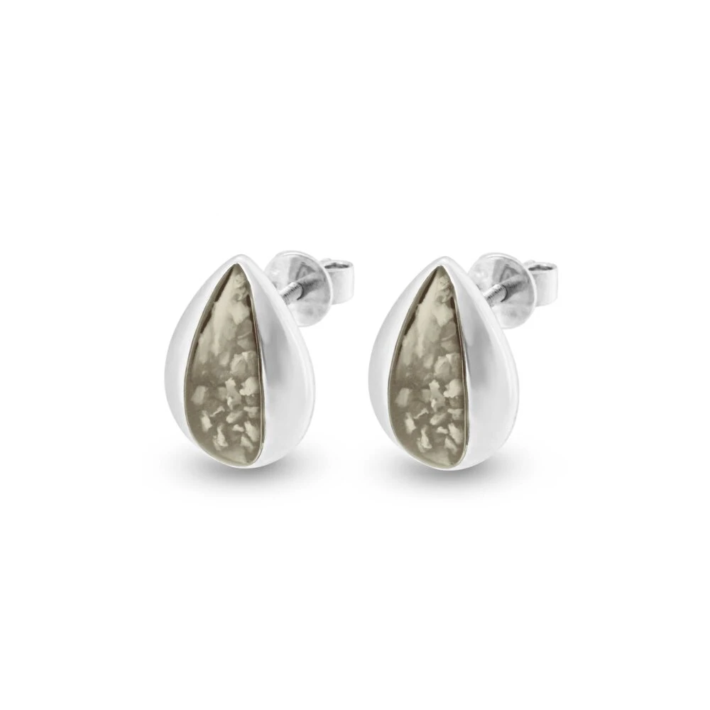 Rondure Teardrop Memorial Ashes Earrings 14 Rondure Teardrop Memorial Ashes Earrings - Image 12