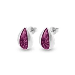 Rondure Teardrop Memorial Ashes Earrings 22 Rondure Teardrop Memorial Ashes Earrings -Inscripture EW E 211 2 SSWG VIOLET Ashes Earrings Ashes Jewellery 1000x1000 1