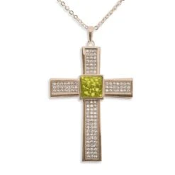 Mens Oversized Cross Memorial Ashes Pendant -Inscripture EW P 110 Yellow Rose Gold Ashes Pendant Ashes Jewellery 1000x1000 1