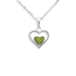 Comfort Ashes Memorial Necklace -Inscripture EW P 114 Green Ashes Pendant Ashes Jewellery 1000x1000 1