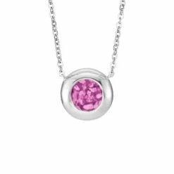 Rondure Memorial Ashes Necklace -Inscripture EW P 135 SSWG PINK Ashes Necklace Ashes Jewellery 1000x1000 1