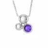 Rondure Array Memorial Ashes Necklace -Inscripture EW P 136 SSWG PURPLE Ashes Necklace Ashes Jewellery 1000x1000 1