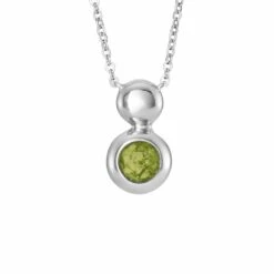 Rondure Drop Memorial Ashes Necklace -Inscripture EW P 137 SSWG GREEN Ashes Necklace Ashes Jewellery 1000x1000 1