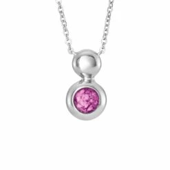 Rondure Drop Memorial Ashes Necklace -Inscripture EW P 137 SSWG PINK Ashes Necklace Ashes Jewellery 1000x1000 1