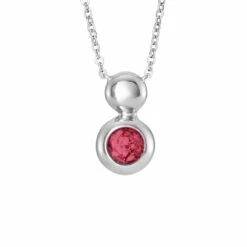 Rondure Drop Memorial Ashes Necklace -Inscripture EW P 137 SSWG RED Ashes Necklace Ashes Jewellery 1000x1000 1