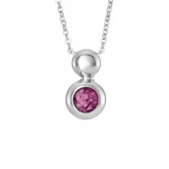 Rondure Drop Memorial Ashes Necklace -Inscripture EW P 137 SSWG VIOLET Ashes Necklace Ashes Jewellery 1000x1000 1