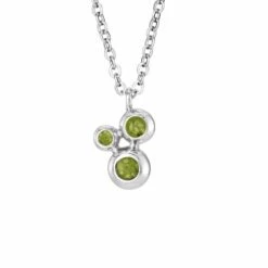 Ladies Rondure Triple Array Memorial Ashes Pendant -Inscripture EW P 138 SSWG GREEN Ashes Necklace Ashes Jewellery 1000x1000 1