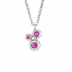 Ladies Rondure Triple Array Memorial Ashes Pendant -Inscripture EW P 138 SSWG PINK Ashes Necklace Ashes Jewellery 1000x1000 1