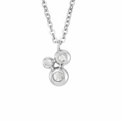 Ladies Rondure Triple Array Memorial Ashes Pendant -Inscripture EW P 138 SSWG WHITE Ashes Necklace Ashes Jewellery 1000x1000 1