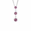 Rondure Triple Drop Memorial Ashes Necklace -Inscripture EW P 139 SSWG VIOLET Ashes Necklace Ashes Jewellery 1000x1000 1