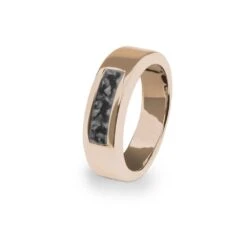 Unisex Pure Memorial Ashes Ring -Inscripture EW R 314 Black Rose Gold Ashes Ring Ashes Jewellery 1000x1000 1