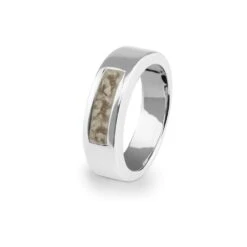 Unisex Pure Memorial Ashes Ring -Inscripture EW R 314 Transparent Ashes Ring Ashes Jewellery 1000x1000 1