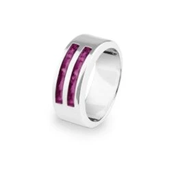 Mens Traditional Memorial Ashes Ring -Inscripture EW R 315 VIOLET Ashes Ring Ashes Jewellery 1000x1000 1
