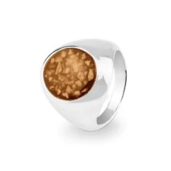 Mens Signet Memorial Ashes Ring -Inscripture EW R 316 ORANGE Ashes Ring Ashes Jewellery 1 1000x1000 1