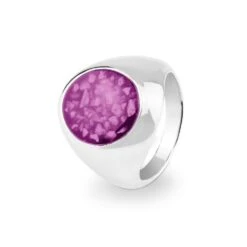 Mens Signet Memorial Ashes Ring -Inscripture EW R 316 PINK Ashes Ring Ashes Jewellery 1 1000x1000 1