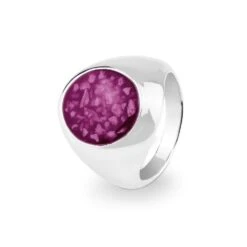 Mens Signet Memorial Ashes Ring -Inscripture EW R 316 VIOLET Ashes Ring Ashes Jewellery 1000x1000 1